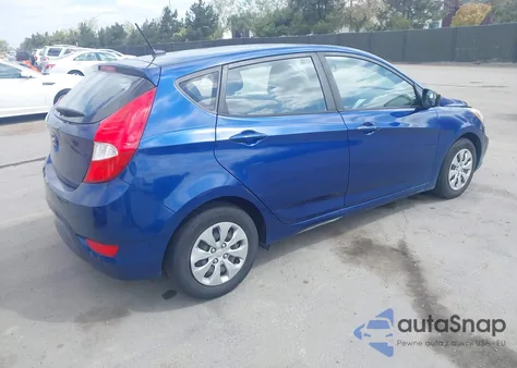 2017 Hyundai Accent Se from USA, damaged, VIN KMHCT5AE2HU315832